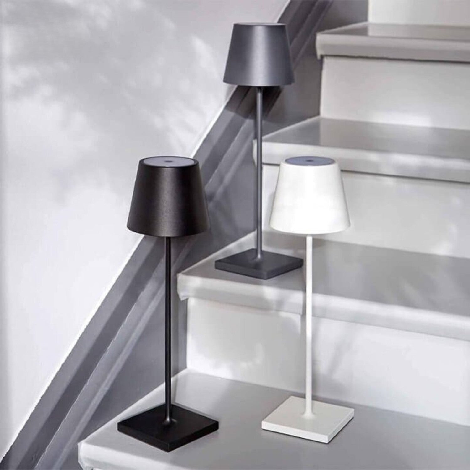 Kabellose LED Tischlampe mit Touch-Dimmer – Atmosphäre ohne Kabel