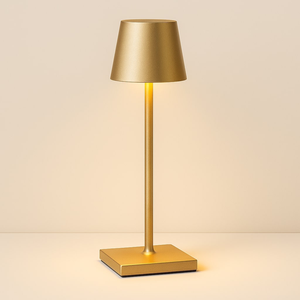 Kabellose LED Tischlampe mit Touch-Dimmer – Atmosphäre ohne Kabel