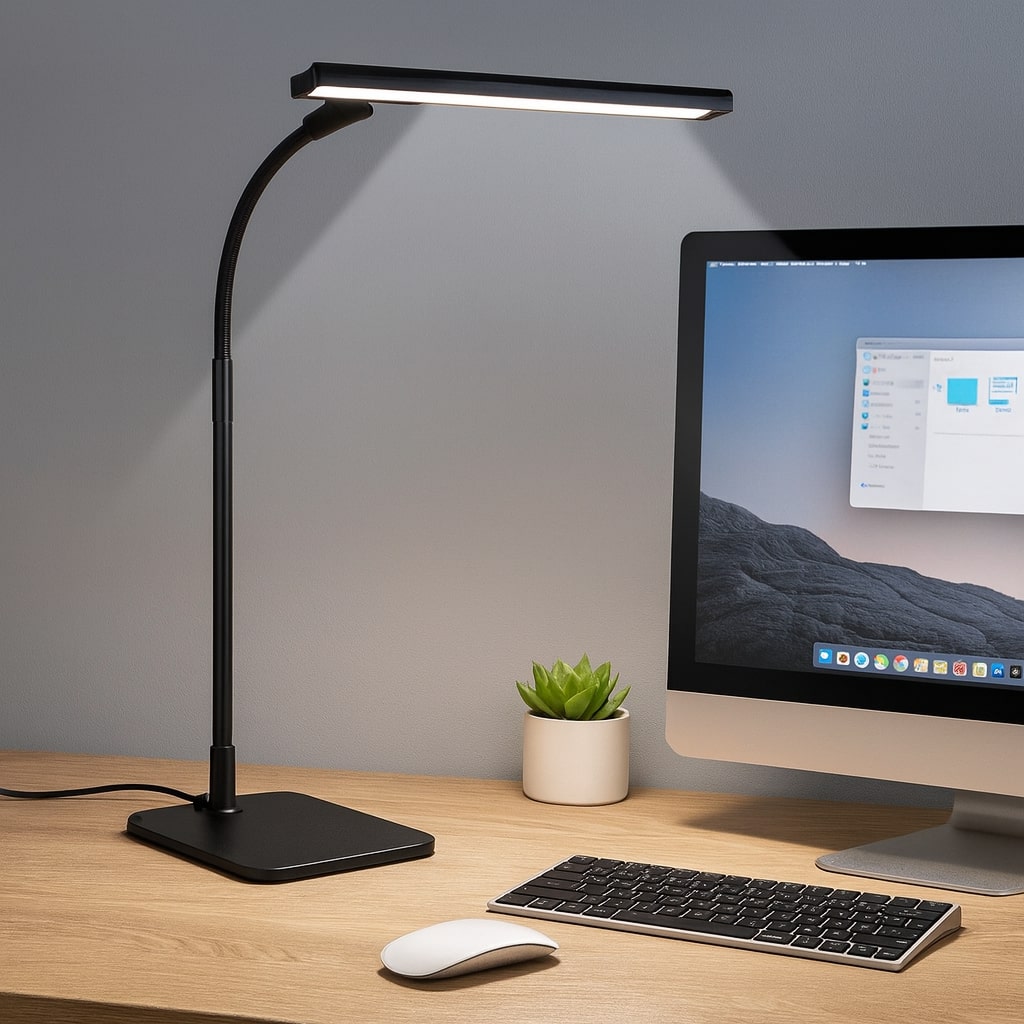 Moderne dimmbare LED-Schreibtischlampe für jeden Anlass