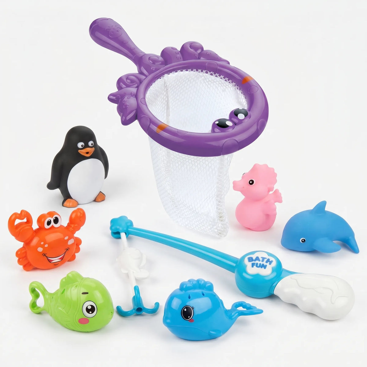 Interactive Water Fishing Game for Toddlers - Fun Bath Time Activity