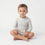 Long Sleeve Swim Set for Toddler Boys with UPF 50+ Protection