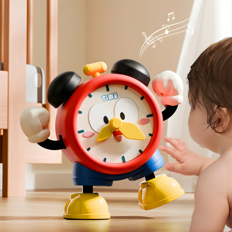Musical Dancing Clock Toy for Toddlers – Interactive Fun