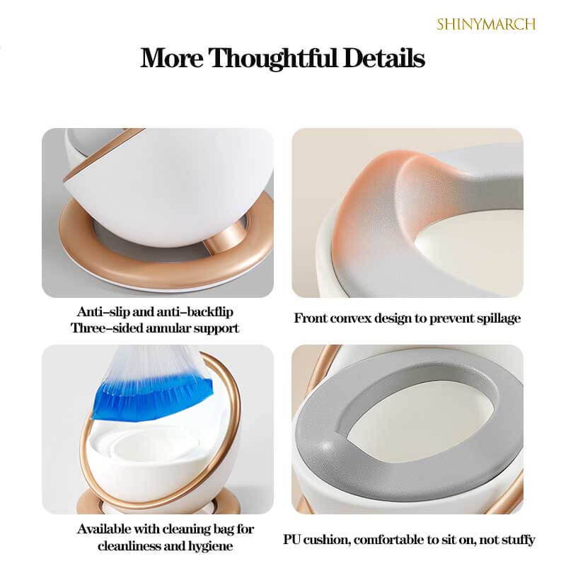 Non-Slip Toilet Seat for Kids' Potty Training