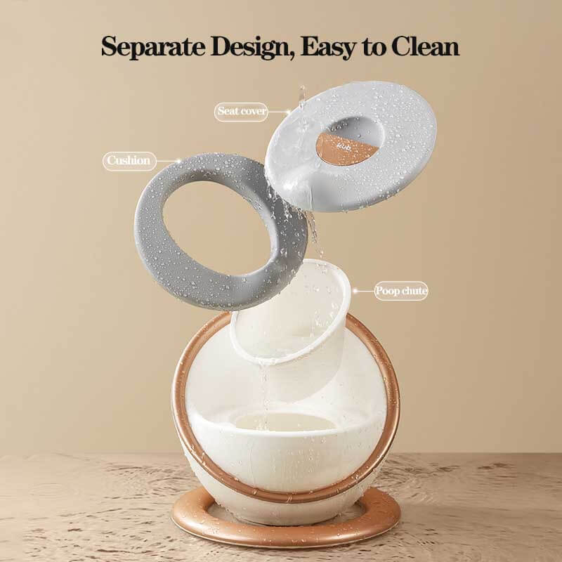 Non-Slip Toilet Seat for Kids' Potty Training