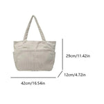 Elegant Shoulder Bag with Versatile Compartments