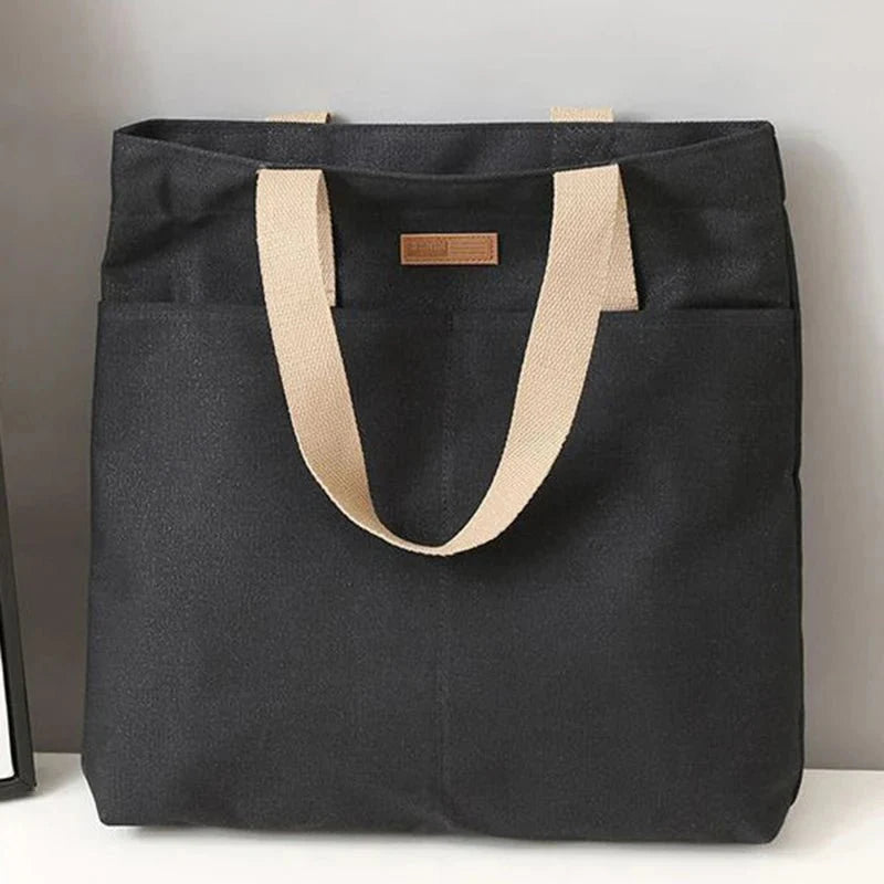 Alltagsfreundliche Baumwolltasche für stilbewusste Nutzer