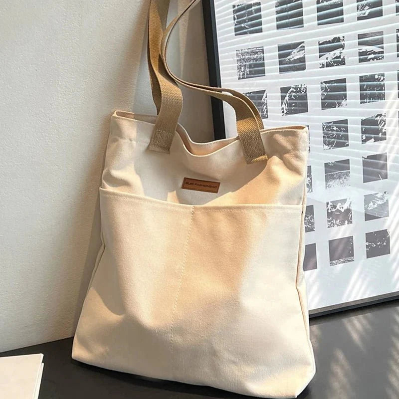 Alltagsfreundliche Baumwolltasche für stilbewusste Nutzer