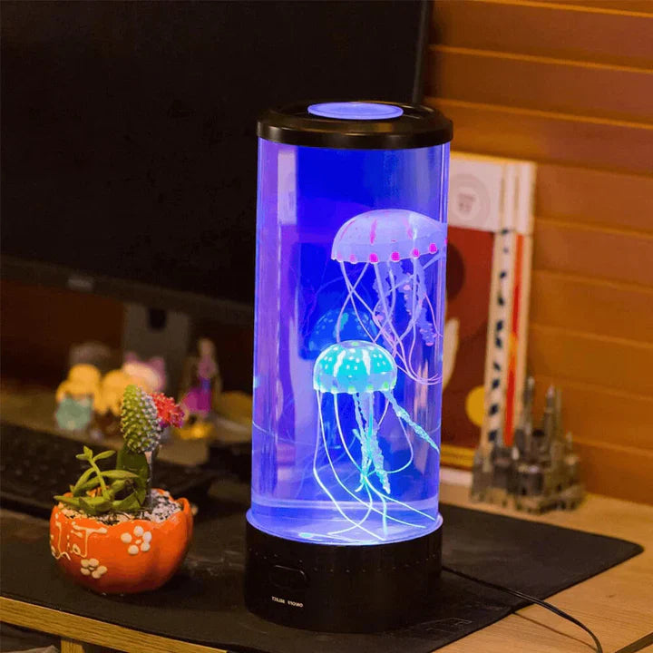 Ocean Enchantment - LED Jellyfish Lamp for Relaxing Moments