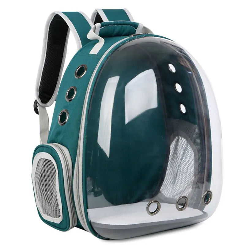Transparent Bubble Backpack for Pets – Comfortable Travel Solution