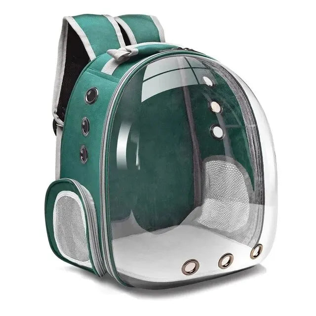 Transparent Bubble Backpack for Pets – Comfortable Travel Solution