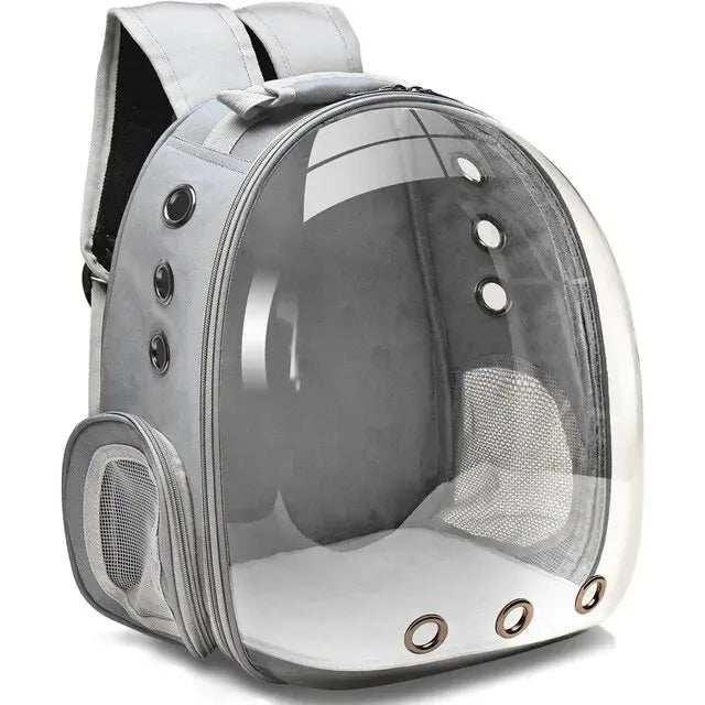 Transparent Bubble Backpack for Pets – Comfortable Travel Solution