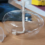 Elegante Glasöl-Lampe für stimmungsvolles Licht
