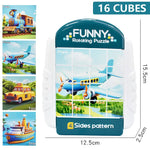 Drehpuzzle mit Tieren für Kinder – Unendlicher Puzzlespaß