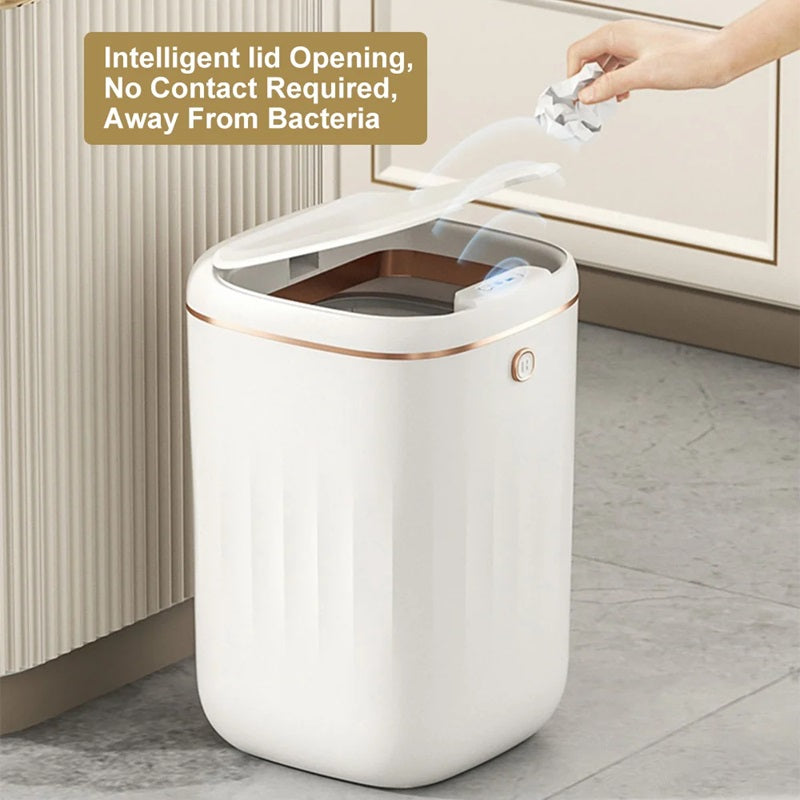 Intelligente Sensor-Mülleimer
