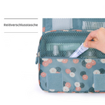 Wasserfeste Reise-Kosmetiktasche mit praktischem Aufhänger