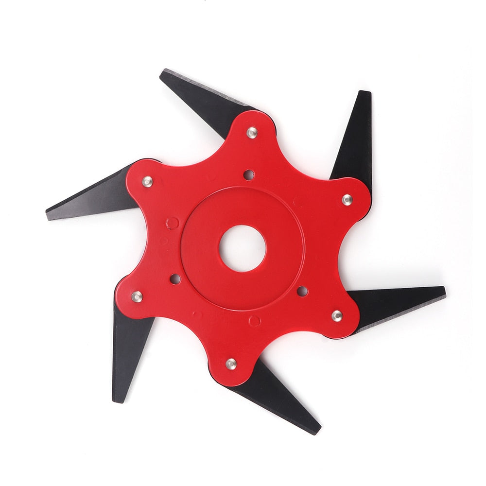 Vielseitiger 6-Klingen Schneidkopf für perfekte Gartenpflege