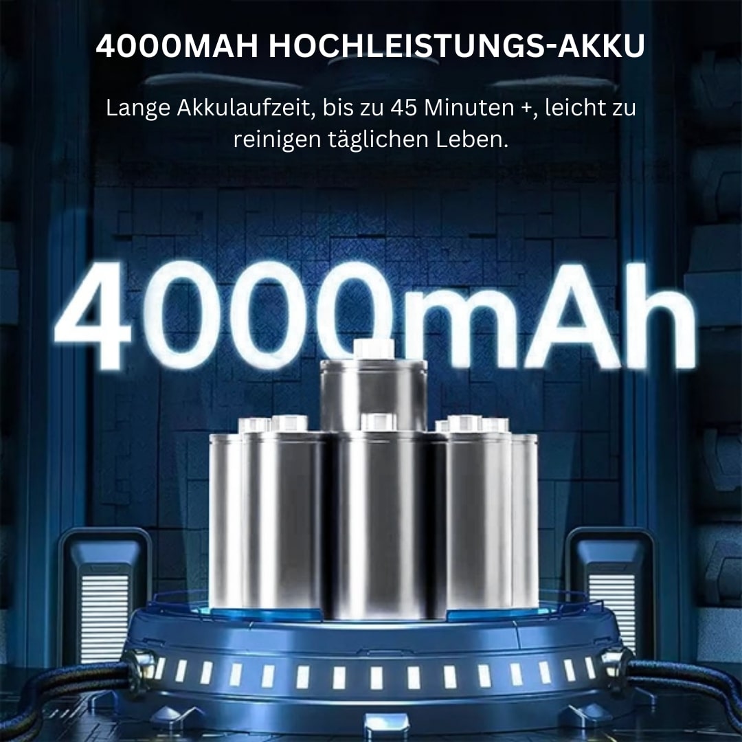 Kompakter Handstaubsauger für Auto und Zuhause – TurboRein