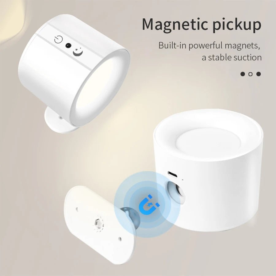 Magnetic LED Wall Light with Remote Control – Flexible Lighting for Any Room