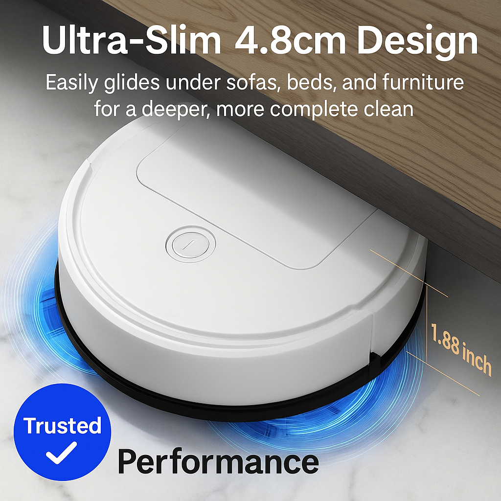 Haushaltsprofi | 3-in-1 Saugroboter mit intelligenter Navigation