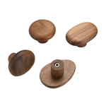 Elegant wall hooks made of fine wood for stylish storage