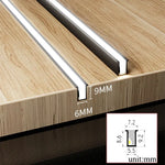 Elegante LED Unterbauleuchte mit anpassbarer Länge