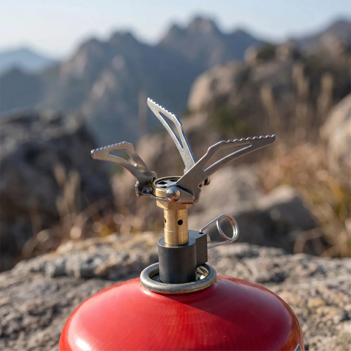Folding Gas Burner for Camping - Lightweight Unisex Design