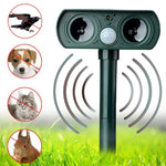 Pet-Friendly Solar Ultrasonic Animal Repeller for Your Garden