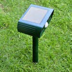 Pet-Friendly Solar Ultrasonic Animal Repeller for Your Garden