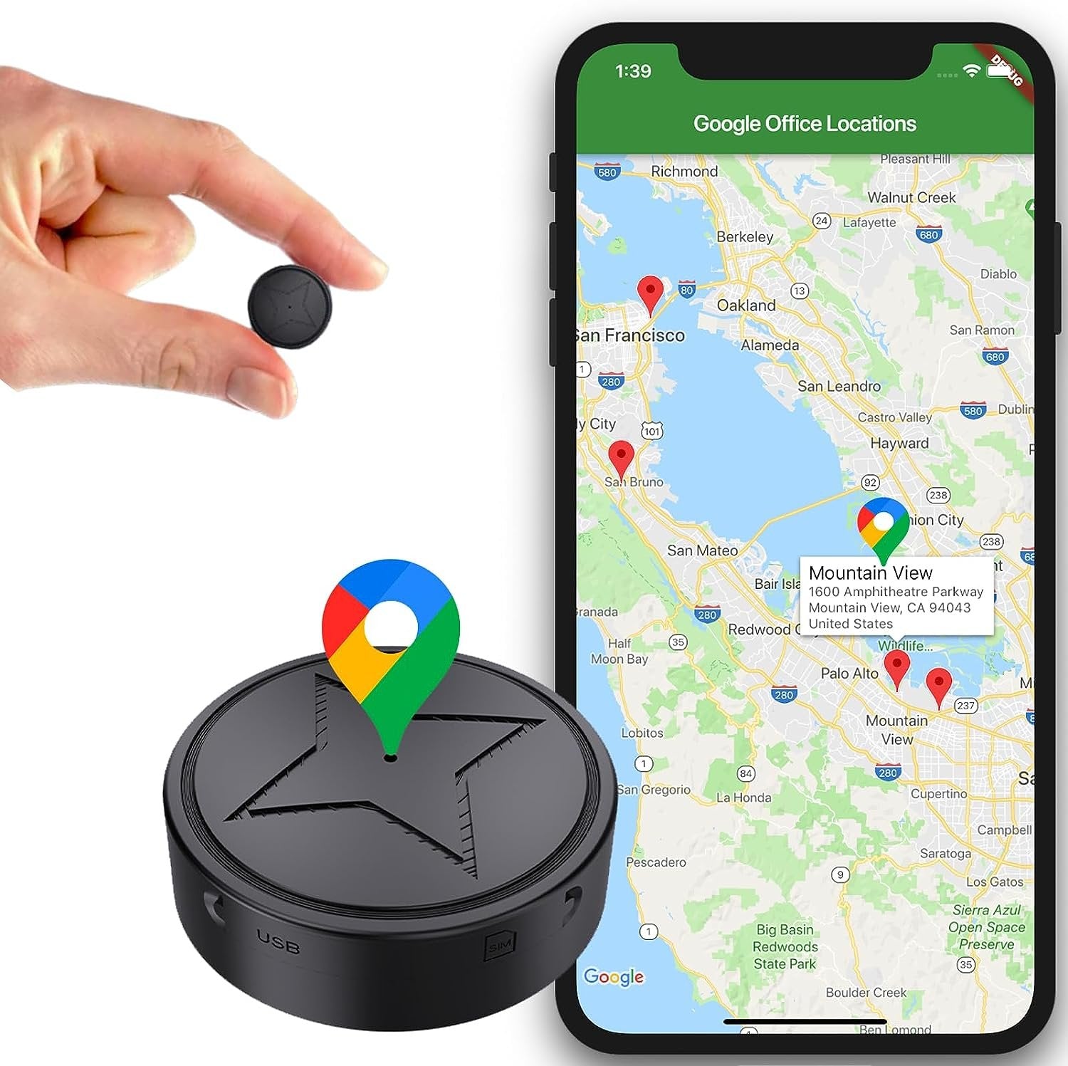 SmartLocator | Kompakter GPS-Tracker für Echtzeit-Ortung