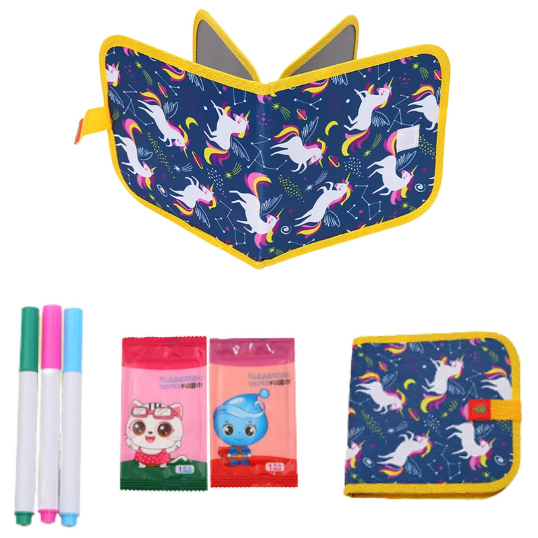 Wiederverwendbares Kinder-Malbuch