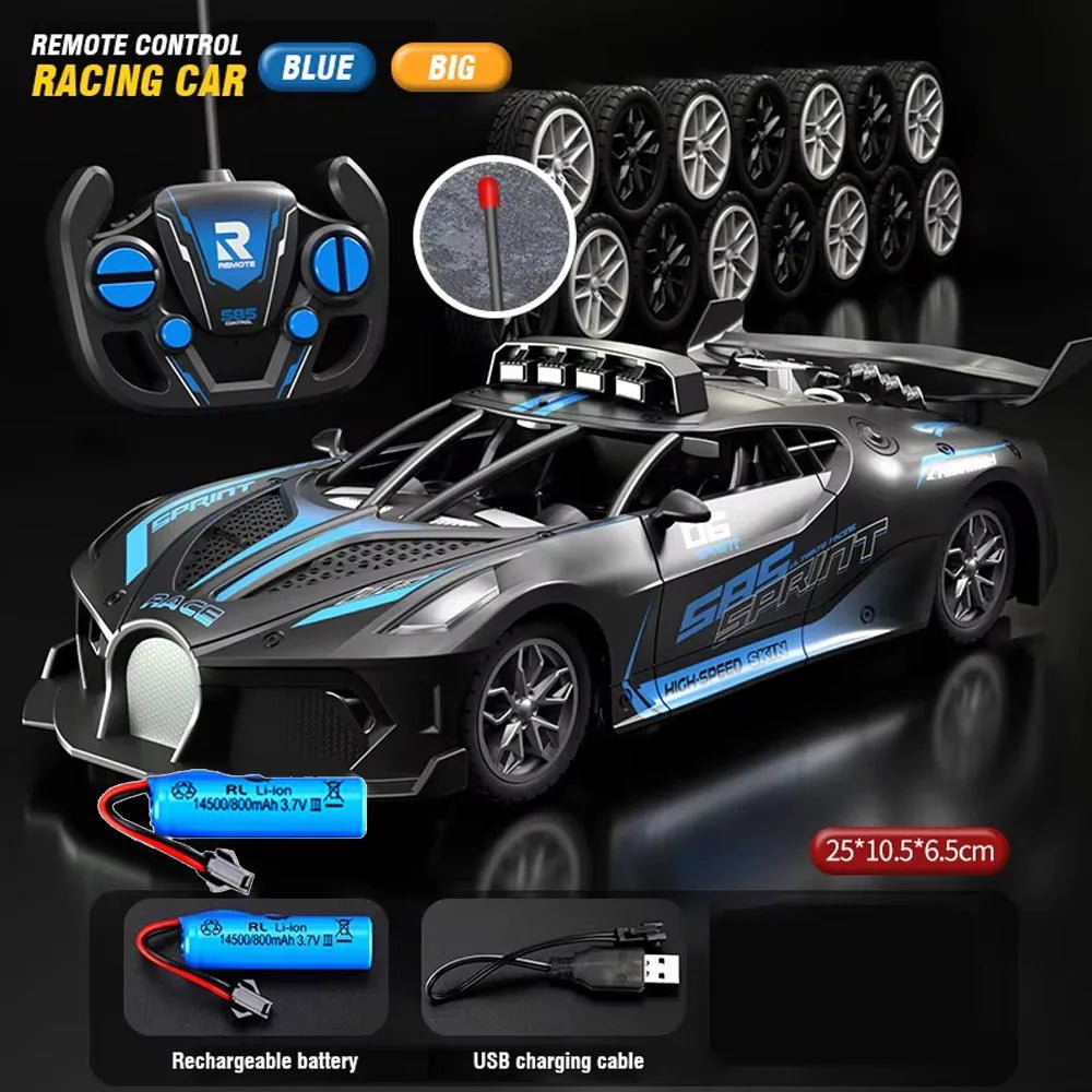 1:18 Scale Drift Car for Kids – Durable Unisex Remote Control Vehicle