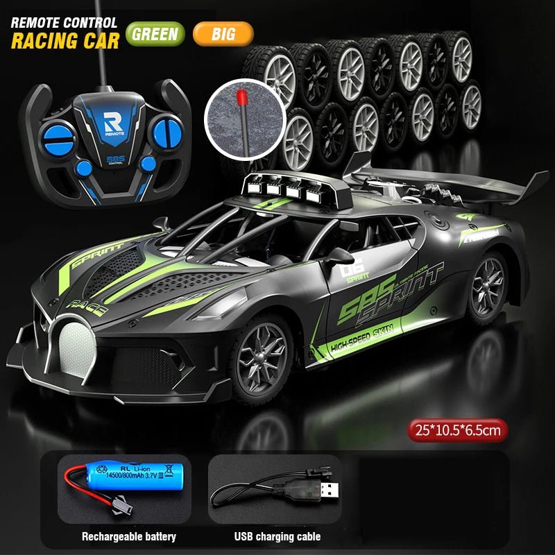 1:18 Scale Drift Car for Kids – Durable Unisex Remote Control Vehicle