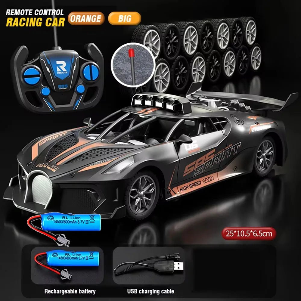 1:18 Scale Drift Car for Kids – Durable Unisex Remote Control Vehicle