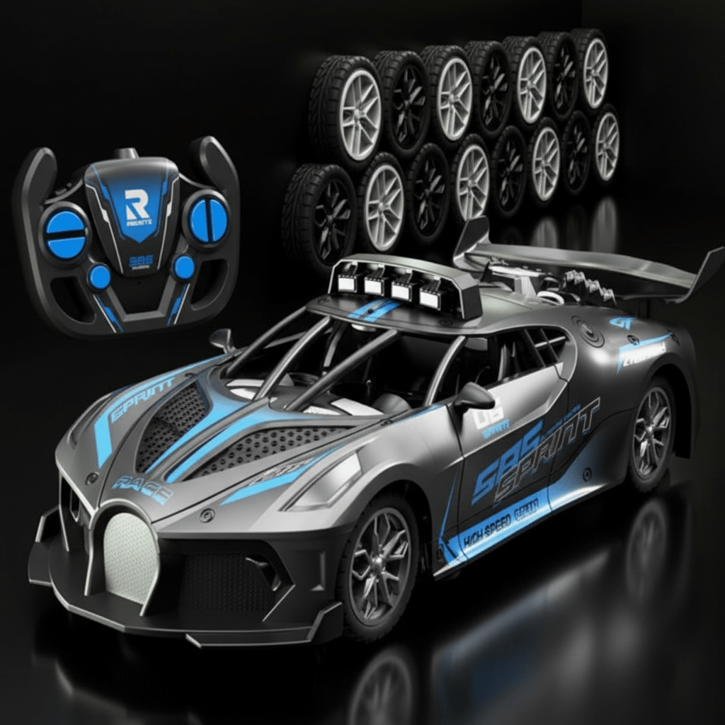 1:18 Scale Drift Car for Kids – Durable Unisex Remote Control Vehicle