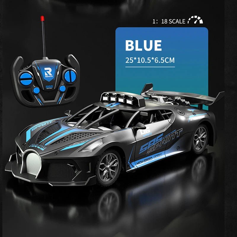 1:18 Scale Drift Car for Kids – Durable Unisex Remote Control Vehicle