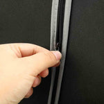 10-Pack Zippered Garment Bags with Viewing Window for All Sizes