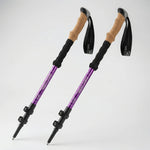 Adjustable Trekking Poles for Hiking - Unisex Telescoping Design