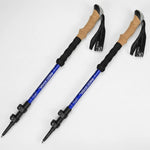 Adjustable Trekking Poles for Hiking - Unisex Telescoping Design