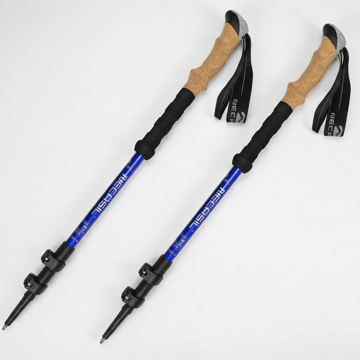 Adjustable Trekking Poles for Hiking - Unisex Telescoping Design