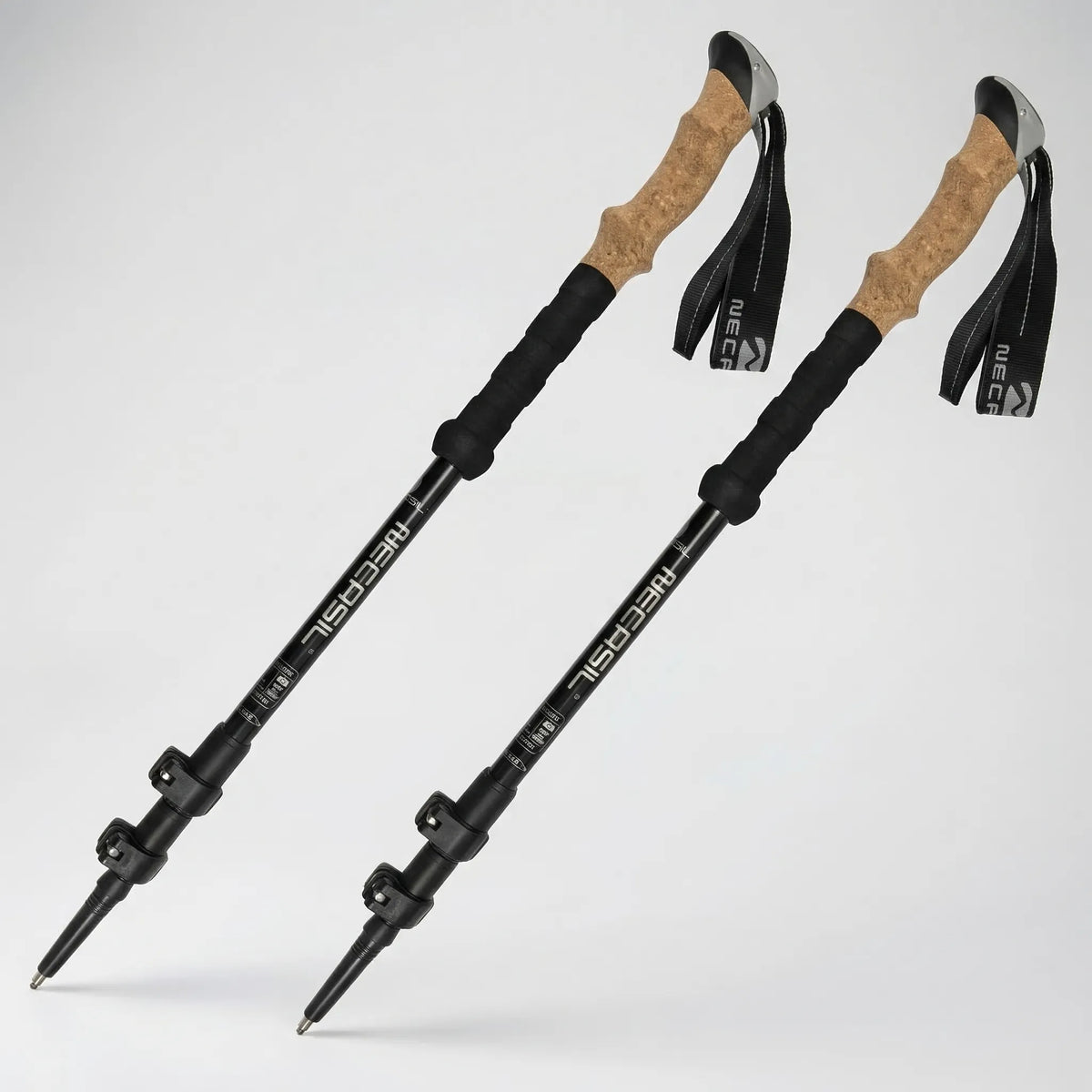 Adjustable Trekking Poles for Hiking - Unisex Telescoping Design