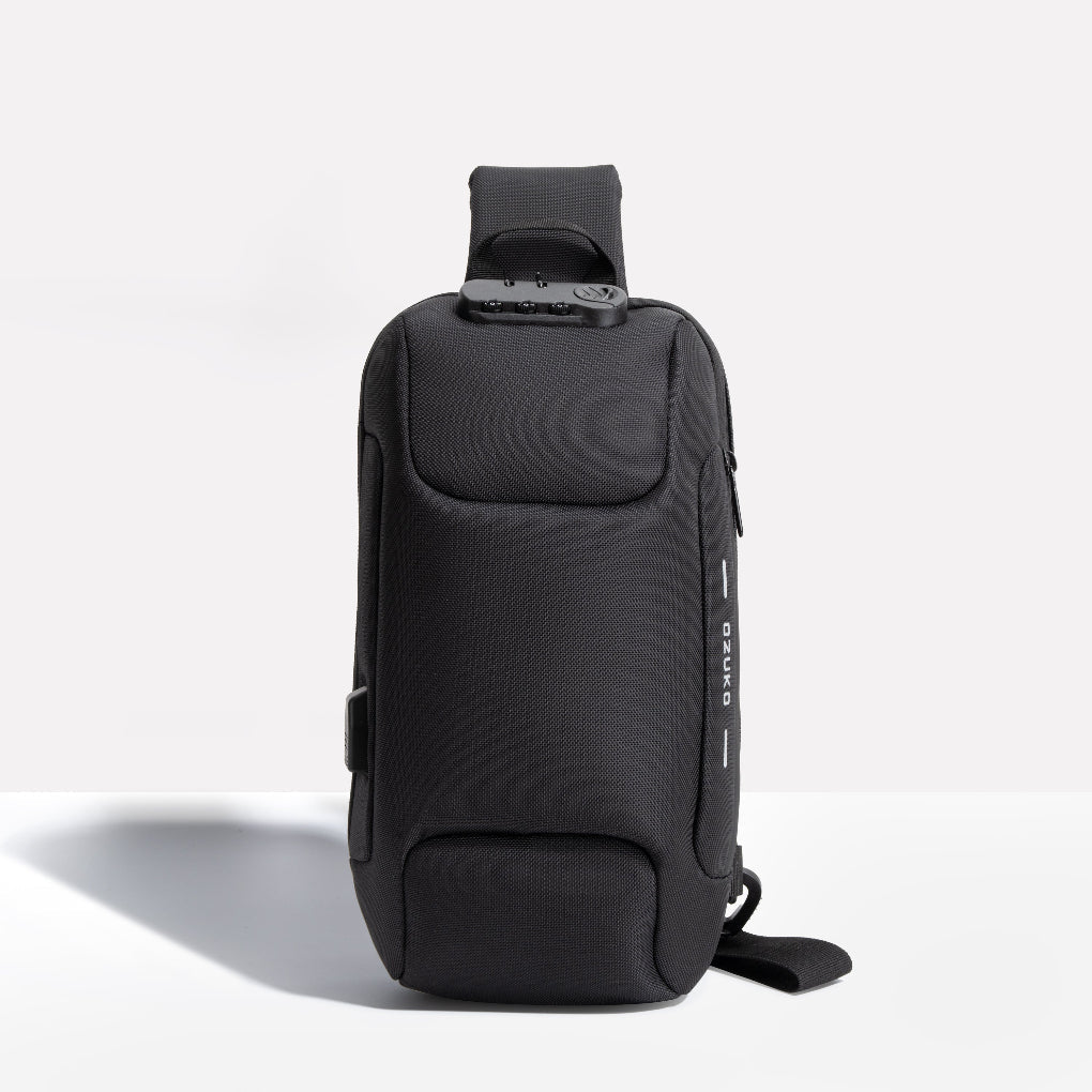 USB Charging Sling Bag for Unisex – Anti-Theft Design
