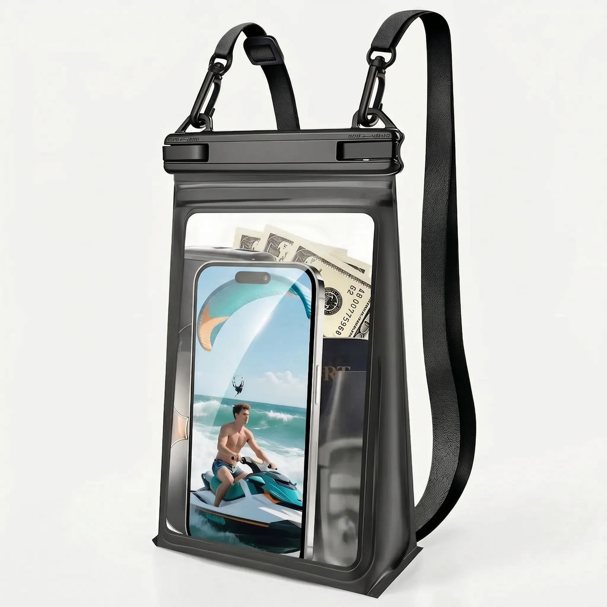 Waterproof Phone Pouch for All with Touchscreen Compatibility