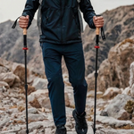 Collapsible Hiking Poles Set for Trails and Trekking - Unisex