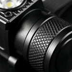 Rechargeable Dual-LED Headlamp for Outdoor Use - Unisex Design