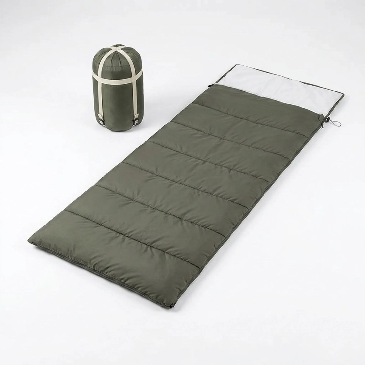 Envelope Sleeping Bag for Camping and Hiking - Unisex Design