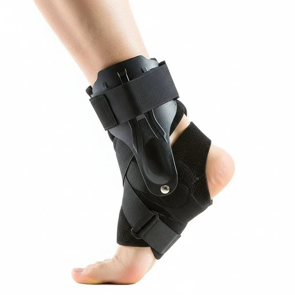 Ankle Support for All Genders with Dual Stabilizing Straps