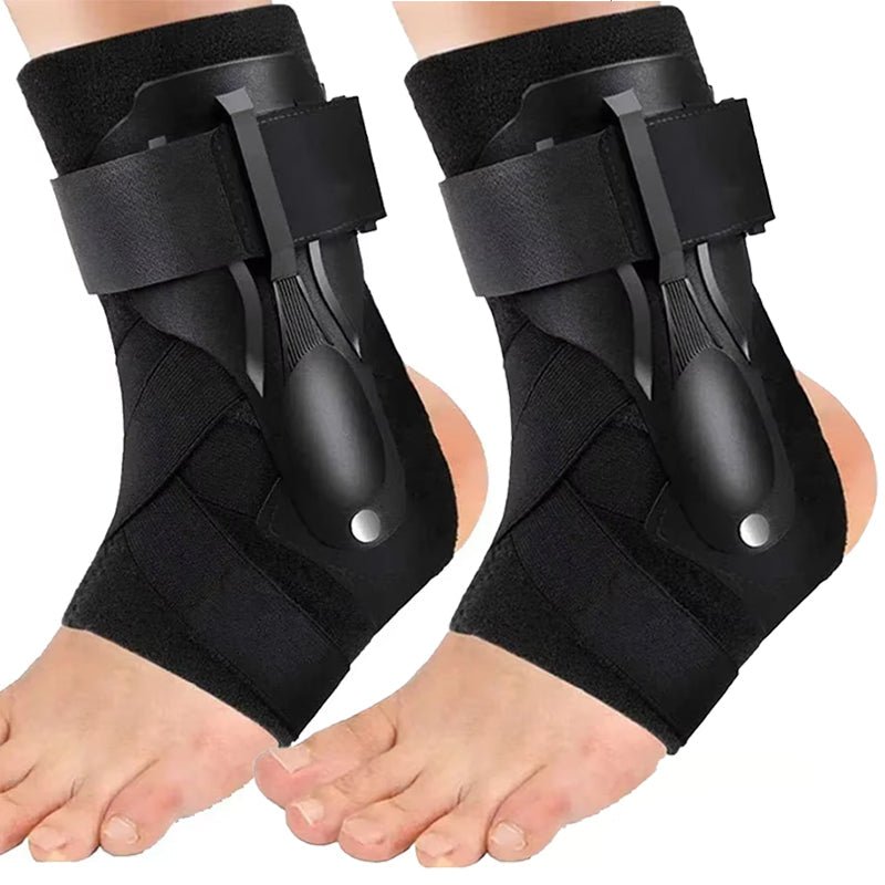 Ankle Support for All Genders with Dual Stabilizing Straps