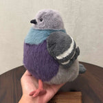 Fluffy Plush Pigeon Toy for Comfort and Cuddling – Unisex