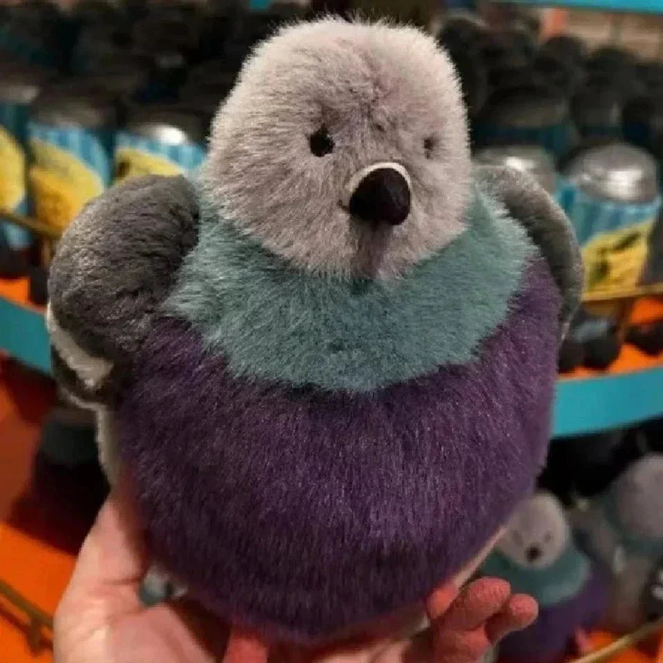 Fluffy Plush Pigeon Toy for Comfort and Cuddling – Unisex