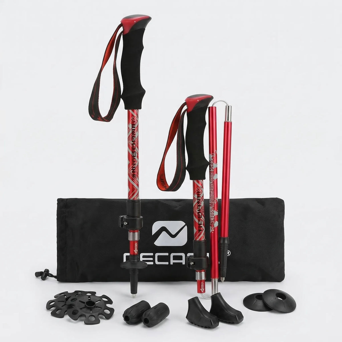 Adjustable Collapsible Trekking Poles for Men and Women